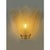 Early 21st Century Venetian Wall Sconces in Amber Graniglia Leaves Murano Glass by Simoeng for Simoeng, Set of 2 For Sale - Image 5 of 6