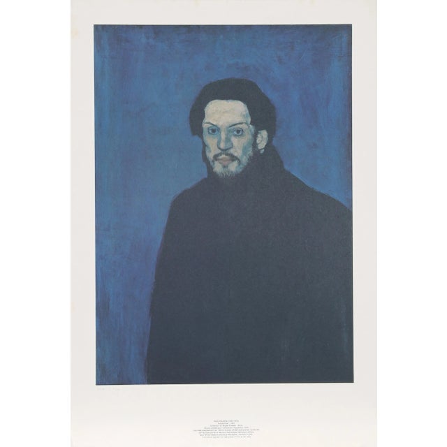 1980s "Autoportrait" Lithograph After Pablo Picasso For Sale