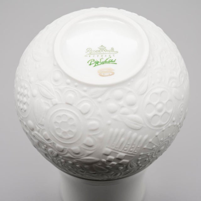 Relief Porcelain Vase Duo by Bjørn Wiinblad for Rosenthal, 1968, Set of 2 For Sale - Image 13 of 14