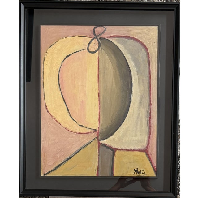 Manuel Angeles Ortiz, Composition, 1976, Oil on Canvas For Sale - Image 8 of 8