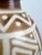 Off-white Studio Pottery Brown & Off White Vase W Tribal-Inspired Geometric Motifs Signed For Sale - Image 8 of 13