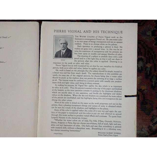 Printmaking Materials Vintage Early 20th Century Views of Northern Italian Cities - Set of 7 For Sale - Image 7 of 8