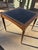 Vintage Leather Top Game & Card Dining Table by Fine Arts Furniture Co. For Sale - Image 11 of 12