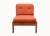 Lounge Chair in Light Oak and Orange Upholstery, 1975 For Sale - Image 12 of 12