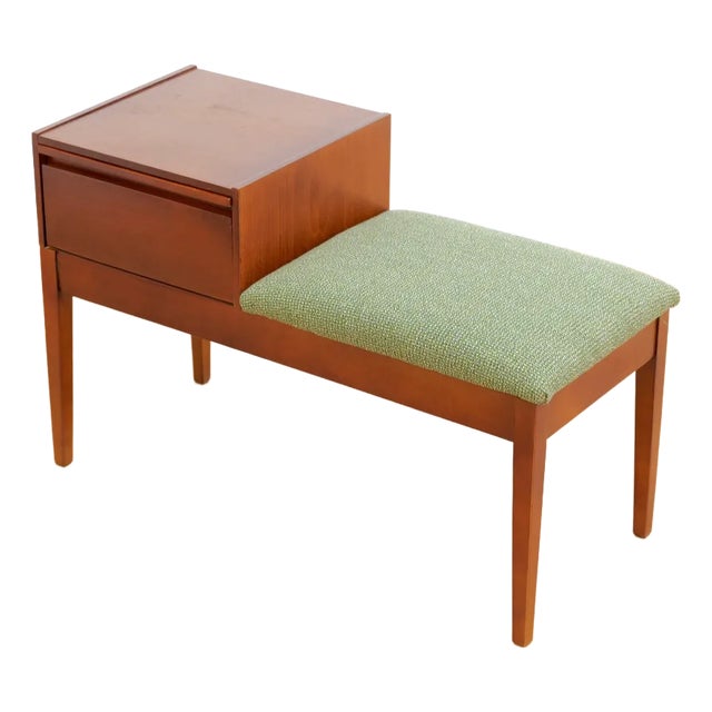 1960s Mid Century Entryway Bench by Chippy Heath For Sale