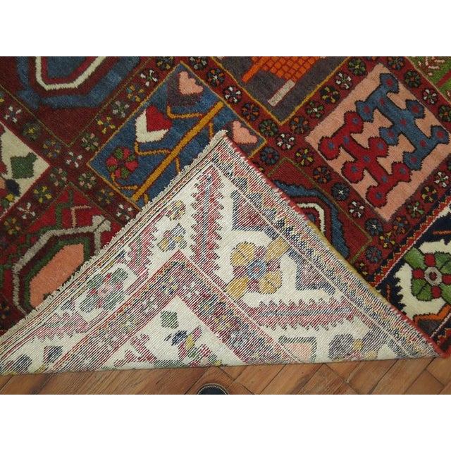 Zabihi Collection Vintage Persian Bakhtiari Carpet - 4'7" x 7'2" For Sale In New York - Image 6 of 7