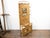 English English 1880s Freestanding Bamboo and Rattan Hat Rack with Mirror and Tiles For Sale - Image 3 of 10