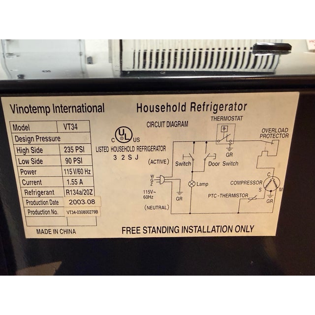 Vinotemp Wine Cooler For Sale - Image 13 of 13