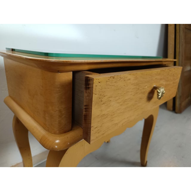 Art Deco Bedside Tables, 1920s, Set of 2 For Sale - Image 8 of 18