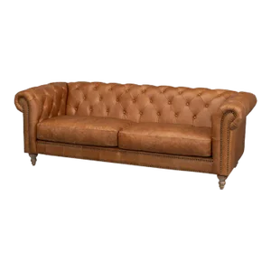 Chesterfield Leather Sofa