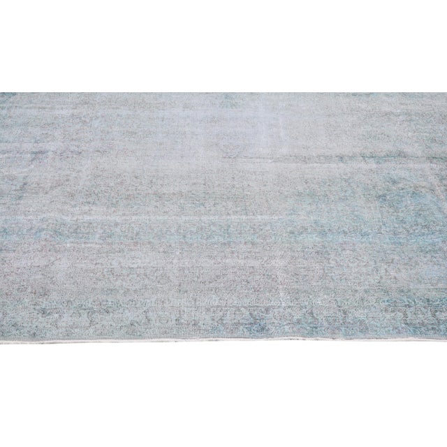 Turkish Vintage Turkish Anatolian Hand Knotted Wool Rug, 9'6x14 For Sale - Image 3 of 3