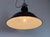 Industrial Black Enamel Pendant Lamp from Aeg, 1930s For Sale - Image 11 of 18
