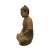 Chinese Rustic Wood Sitting Gautama Amitabha Shakyamuni Buddha Statue For Sale - Image 3 of 7