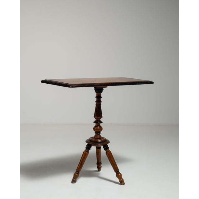 19th Century Eclectic Side Table For Sale - Image 9 of 11