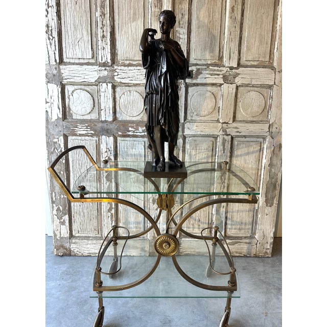 Sculpture of Diana, 1900, Bronze For Sale - Image 9 of 10