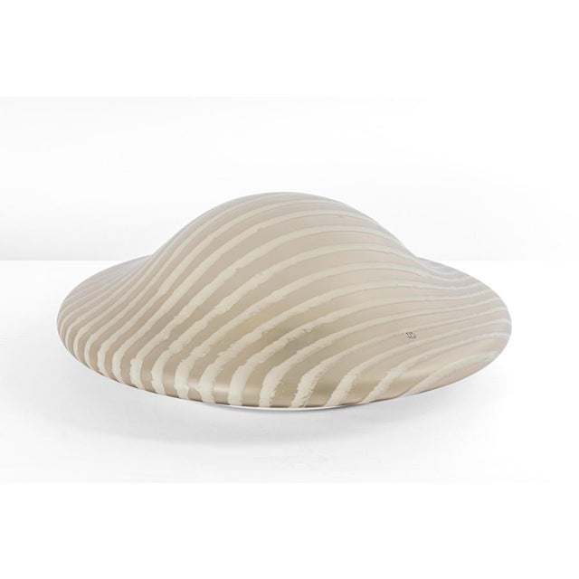 Large Glass Flushmount from Peill & Putzler, Germany, 1970s For Sale - Image 3 of 15