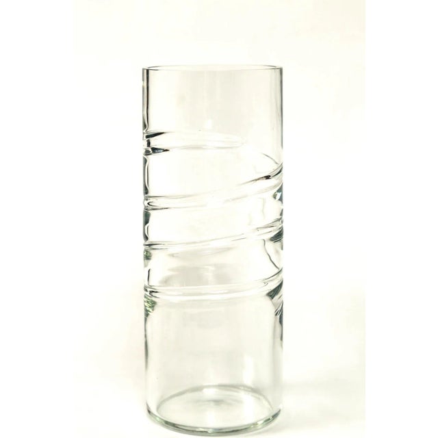 Alfredo Barbini Murano Glass Vase, Signed Barbini, 20th Century, Italy For Sale - Image 4 of 8