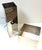 Mid 20th Century Polished Chrome Cubist Table Lamps, After Willy Rizzo - a Pair For Sale - Image 9 of 13