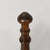 Italian Round Doorstop in Turned Wood, 1930s For Sale - Image 4 of 11