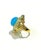 Bochic “Capri” Vintage Blue Opal, AquaMarine & White Topaz Ring - 18K Gold & Silver Set in 18K Gold & Silver • Signed...
