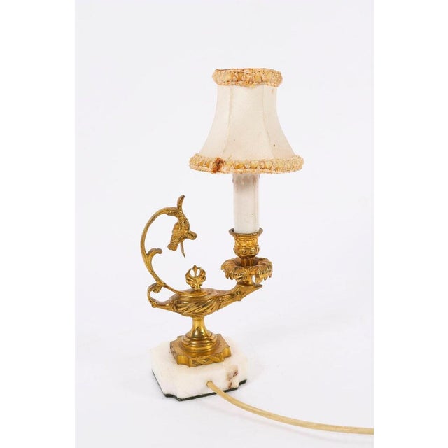 Antique 20th Century Classical Ormolu Aladdin Table Lamp For Sale - Image 14 of 16