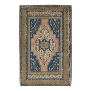 Vintage Turkish Rug 4' x 6'2"