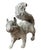 Vintage Cast Iron Lifelike Squirrel Garden Statue For Sale - Image 4 of 12