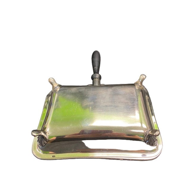 19th Century Silver Silent Butler For Sale - Image 4 of 4