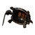1970s 1970s Sterling Silver Marcasite and Baguette Garnet Turtle Brooch For Sale - Image 5 of 6
