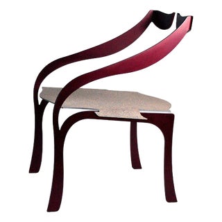 Bordeaux Break Armchair by WM Metal Design For Sale