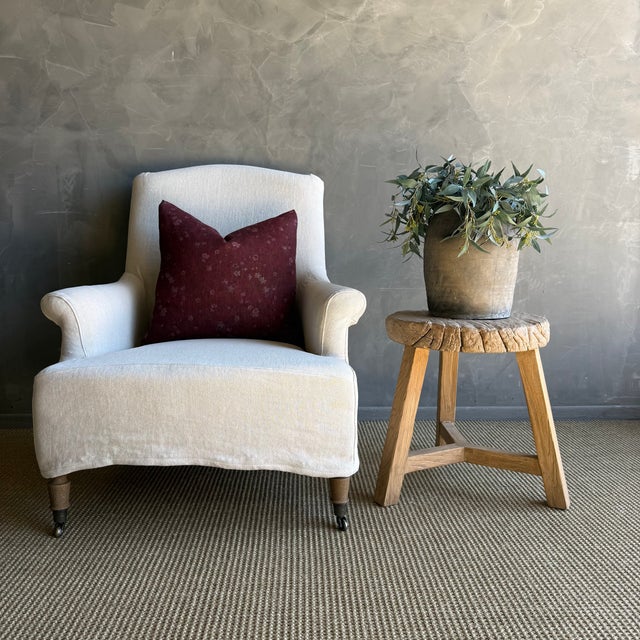 The Elm Wood Wheel Tables are solid, statement-making side tables crafted from natural elm. Each table is completely...