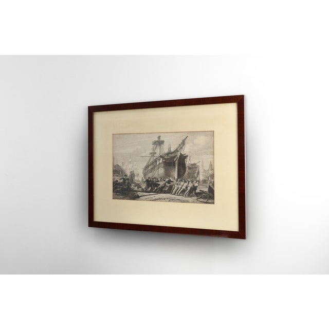 Traditional After Hendrik Schaefels, Belgian Engraving of Napoleon I, 1804, Glass & Wood & Paper For Sale - Image 3 of 11