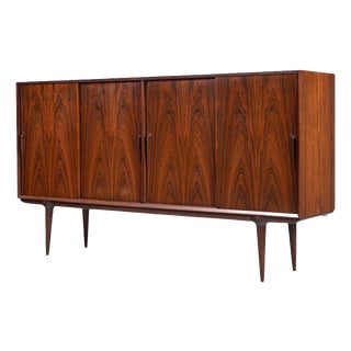Model 19 Highboard in Rosewood by Gunni Omann for Omann Jun, Denmark, 1960 For Sale