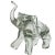 Grace caught mid-stride, this hand blown Murano elephant bears the breath of Venice in its folds. A creature sculpted from...