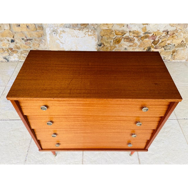 Mid-Century Teak Chest of Drawers, 1960s For Sale - Image 4 of 18