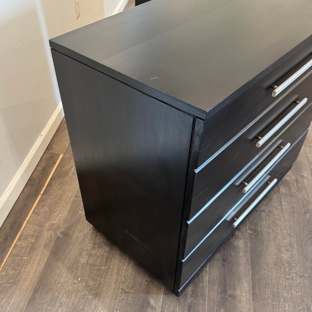1950s Raymond Loewy for Mengel Ebonized Low Dressers, C. 1950's For Sale - Image 5 of 10