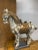 Vintage Late 20th Century Tang Style Ceramic War Horse Sculpture For Sale - Image 4 of 6