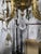 Early 20th Century French Rococo Revival Six Arm Gilt Bronze and Crystal Chandelier With Porcelain Plaques For Sale - Image 12 of 16