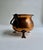 Iron Footed & Handled Hand Hammered Copper Pot, C. 1970's For Sale - Image 17 of 17