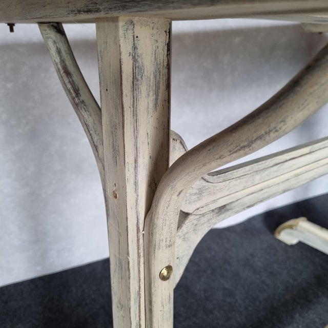 Wood Bistro Table from Baumann, 1930s For Sale - Image 7 of 12