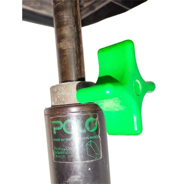 Black Polo Chair by Paolo Paris for Heron Paris, 1975 For Sale - Image 8 of 10