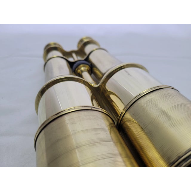 Nautical French Yachting Binoculars by Lemaire Fabt, Paris For Sale - Image 3 of 12