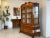 Baroque Style Display Cabinet in Walnut and Glass, 1970s For Sale - Image 9 of 17