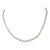 9.13 Ct Riviera Graduated Diamond Necklace - Platinum For Sale