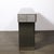 Modernist Mirrored & Polished Steel Console Table W/ Brutalist Tile Motif For Sale - Image 14 of 18