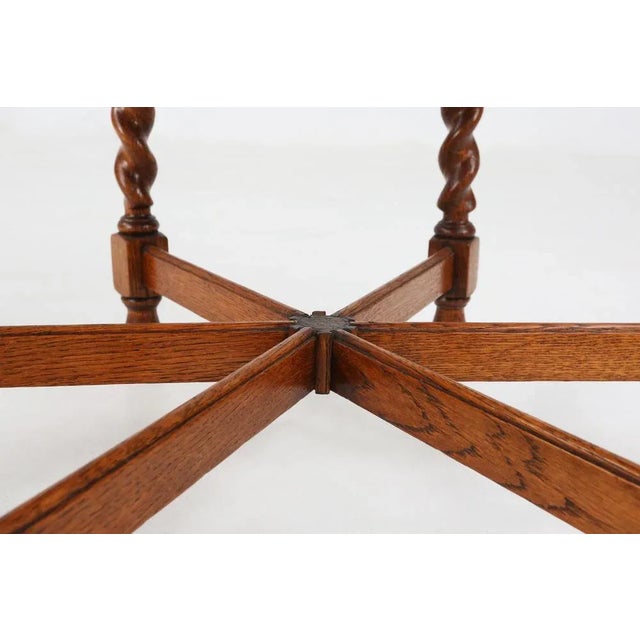 Oak Side Table, 1890s For Sale - Image 5 of 12