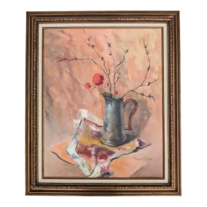 Original Still Life Oil Painting Framed