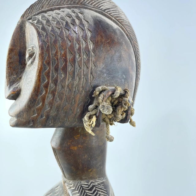 Early 20th Century Bamana Jonyeleni Female Figure Mali MATTER COLLECTION For Sale - Image 12 of 12