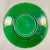 Ceramic Minton Majolica Green Leaf Plate For Sale - Image 7 of 9