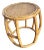 Boho Chic Circular Drum Stool/Side Table For Sale